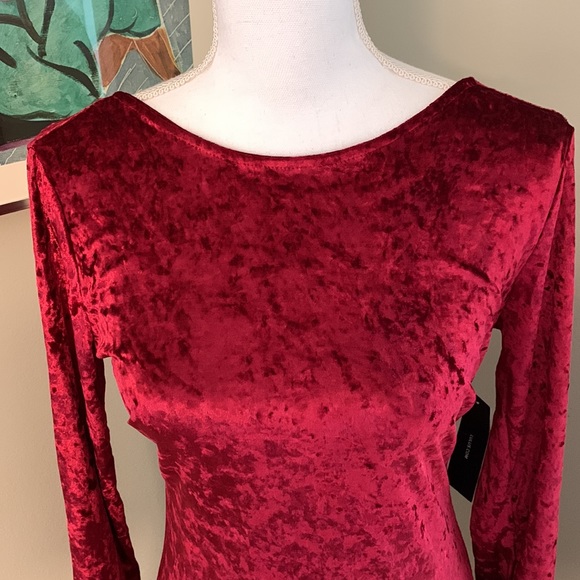 NWT Velvet Dress - Picture 2 of 7